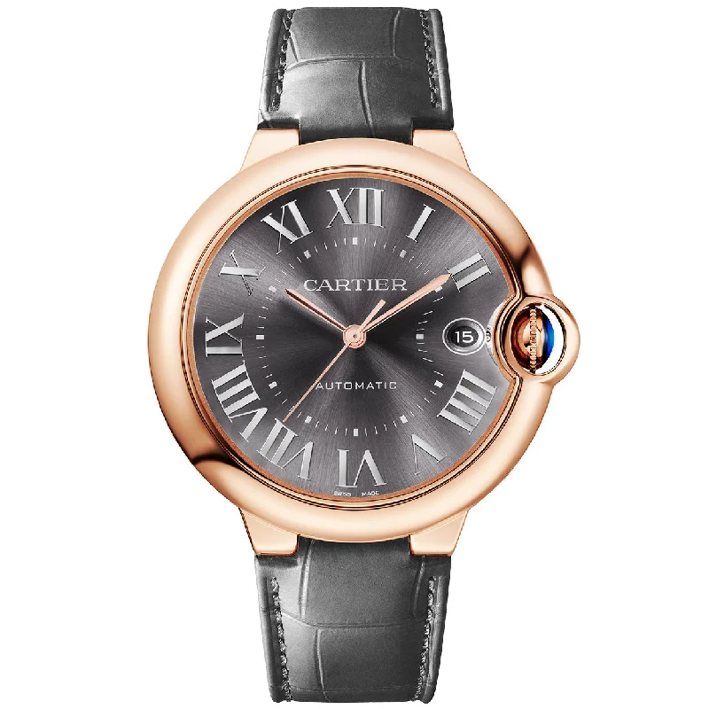 Ballon Bleu 18ct Rose Gold 40mm Grey Dial Automatic Watch