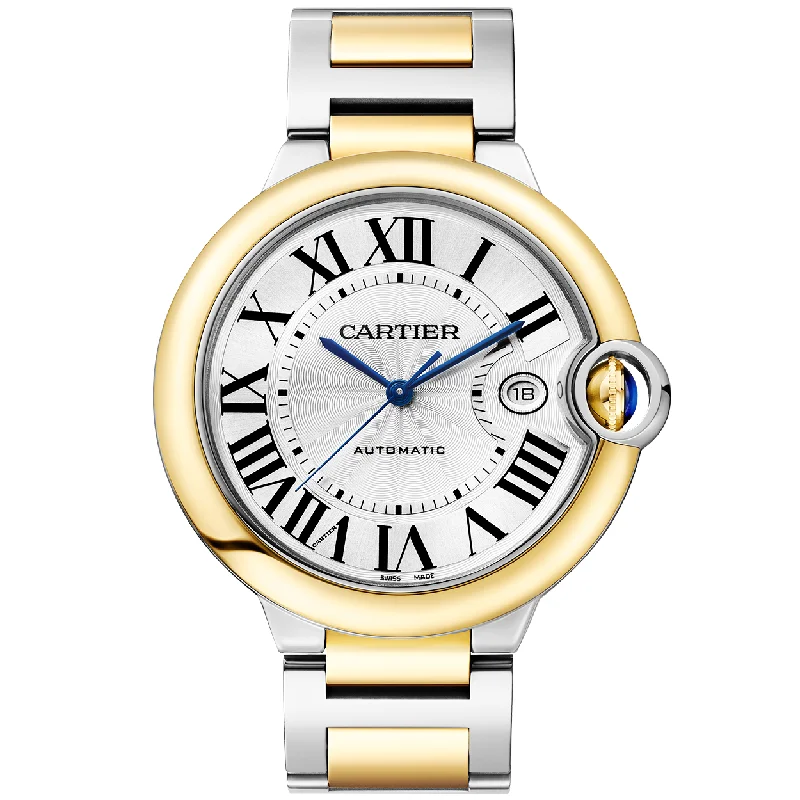 Ballon Bleu 42mm Two-Tone Men-s Automatic Bracelet Watch