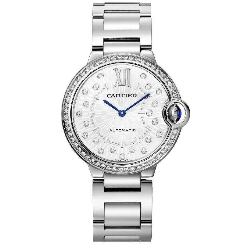 Ballon Bleu de Cartier 36mm Diamond Dial & Bezel Watch