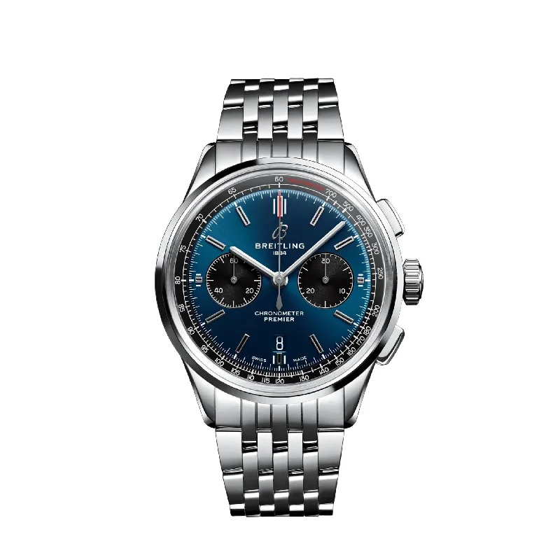 Breitling Premier B01 Chronograph 42 Stainless Steel Ref# AB0118221C1A1