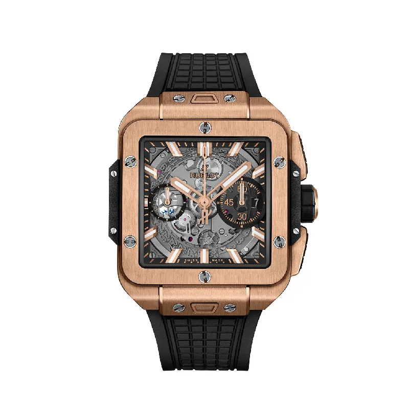 Hublot Square Bang UNICO KING GOLD Ref# 821.OX.0180.RX