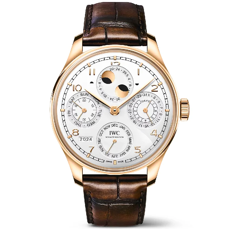 Portugieser ‘Silver Moon- Perpetual Calendar 44mm 18ct Yellow Gold Watch