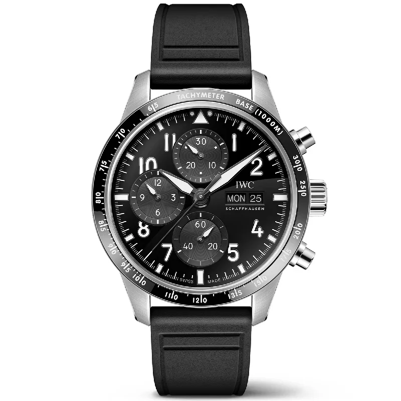 Pilot-s 41mm Black Dial Men-s AMG Performance Chronograph Watch