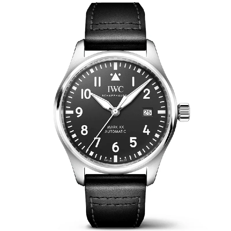 Pilot-s Mark XX 40mm Black Dial Men-s Automatic Strap Watch