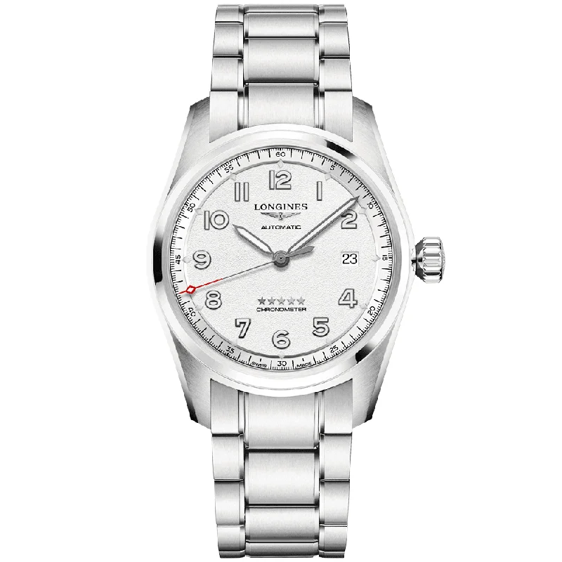 Spirit 40mm Silver Dial Men-s Automatic Bracelet Watch