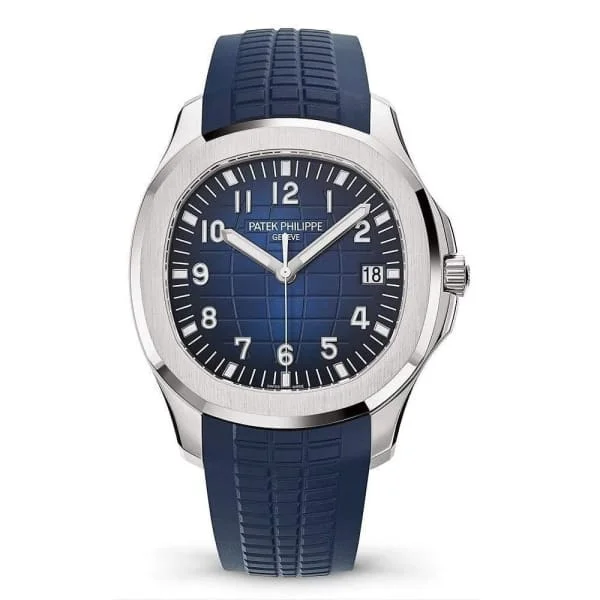 Patek Philippe Aquanaut Date. Sweep Seconds Watch. 18k White Gold 42.2 mm. Ref# 5168G-001