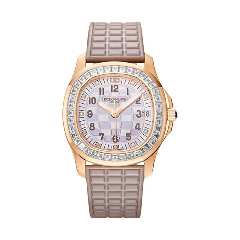 Patek Philippe Aquanaut Luce Haute Joaillerie. 18k Rose Gold. 35.6mm. Ref# 5072R-001