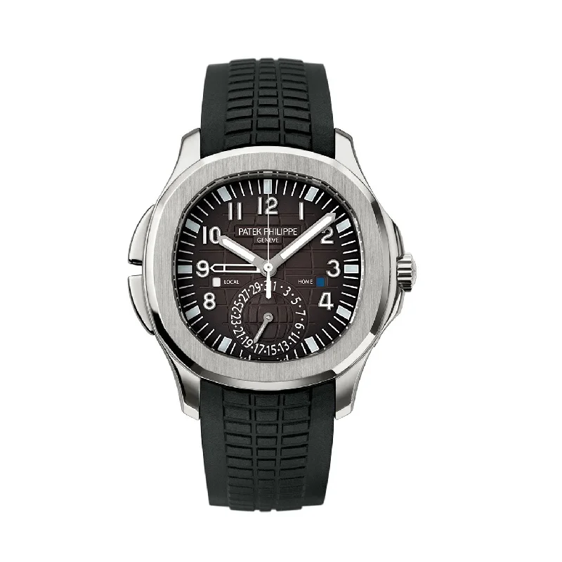 Patek Philippe Aquanaut Travel Time. Stainless Steel. 40.8mm. Ref# 5164A-001