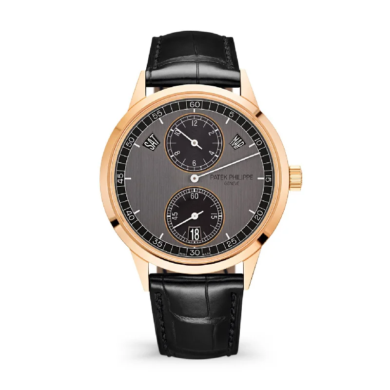 Patek Philippe Complication. 18k Rose Gold. 40.5mm. Annual Calendar Regulator Ref# 5235/50R-001