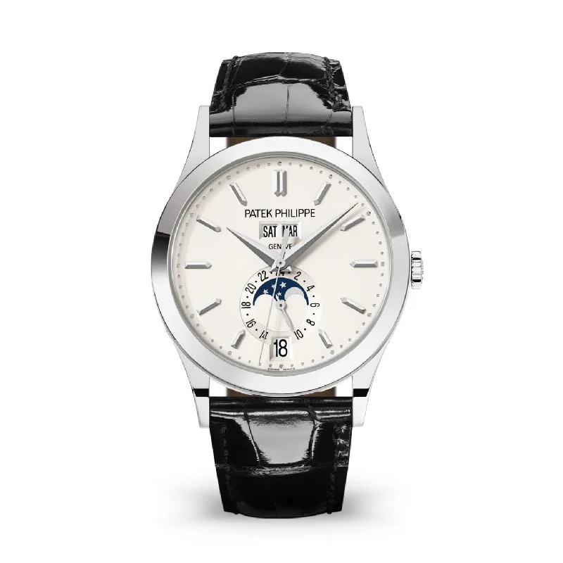 Patek Philippe Complication. 18k White Gold. 38.5mm. Annual Calendar Ref# 5396G-011