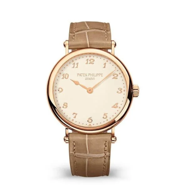 Patek Philippe Ladies- Calatrava. 18k Rose Gold. 34.6mm. Ref# 7200R-001