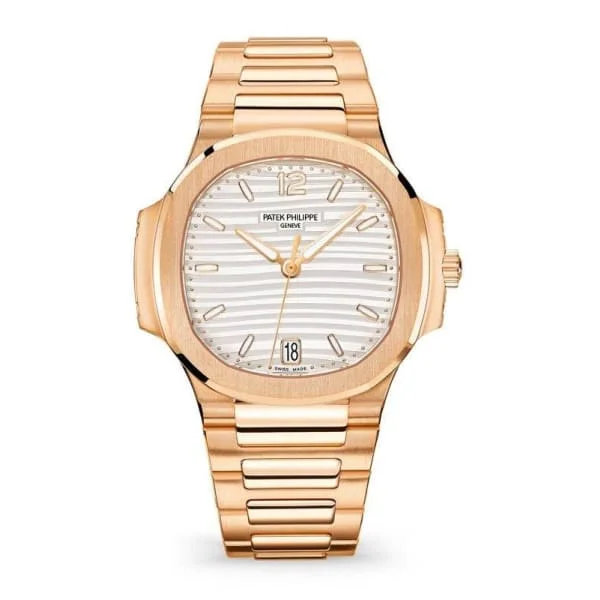 Patek Philippe Nautilus Ladies Automatic Watch. 18k Rose Gold. 35.2mm. Ref# 7118/1R-001