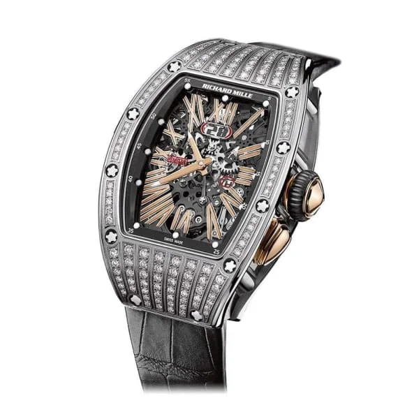 RICHARD MILLE RM 37 Ladies. Diamond set