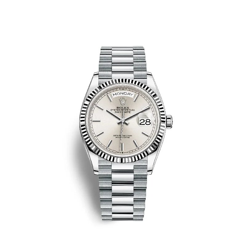 Rolex Day-Date. 36mm. Platinum. Ref# 128236-0001