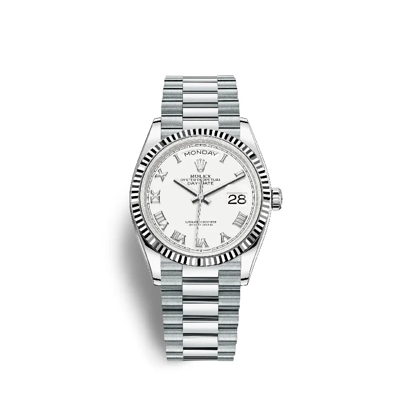 Rolex Day-Date. 36mm. Platinum. Ref# 128236-0007