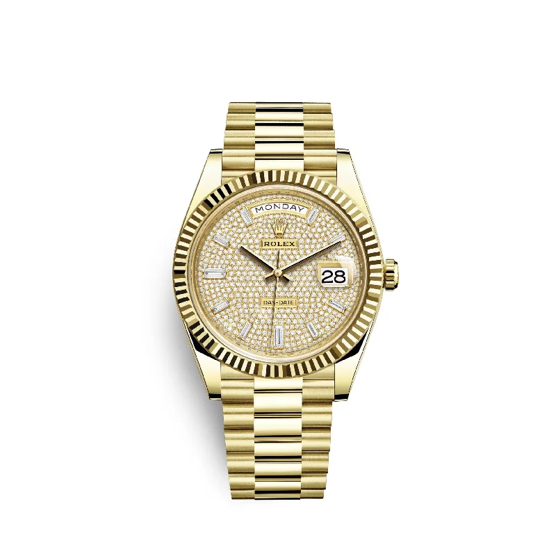 Rolex Day-Date. 40mm. 18k Yellow Gold. Ref# 228238-0054