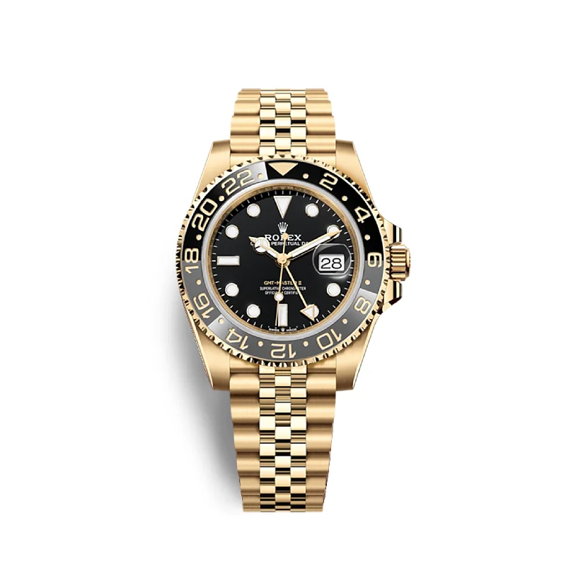 Rolex GMT-Master II. 40mm. 18k Yellow Gold. Ref# 126718GRNR-0001