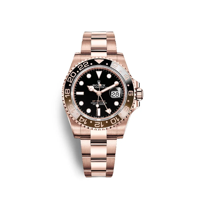 Rolex GMT-Master II Rootbeer. 18k Everose gold. 40mm. Ref# 126715chnr-0001