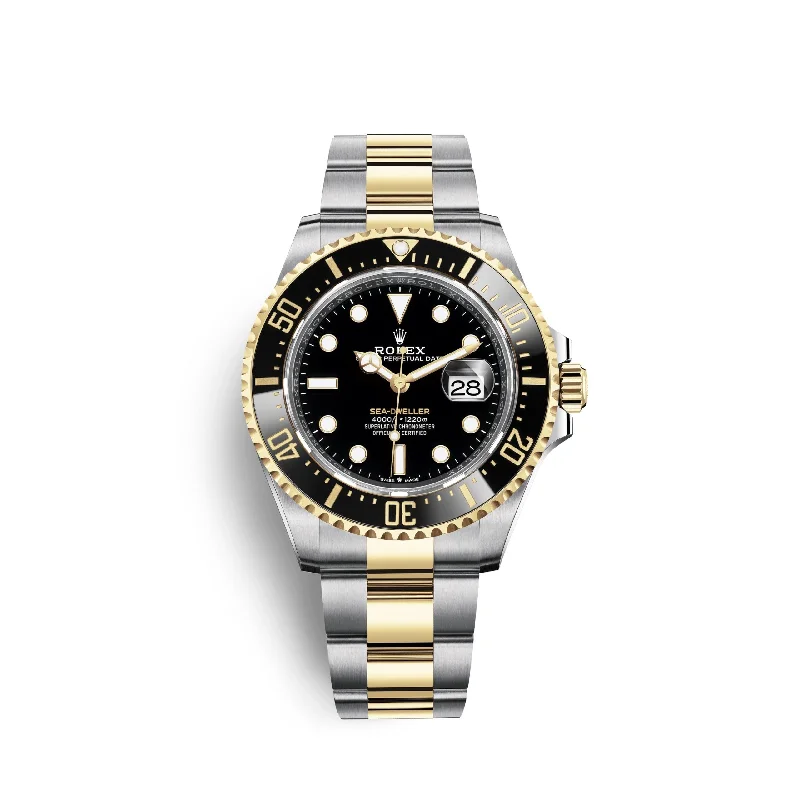 Rolex Sea-Dweller. Stainless Steel and 18k Yellow Gold. 43mm. Ref# 126603-0001