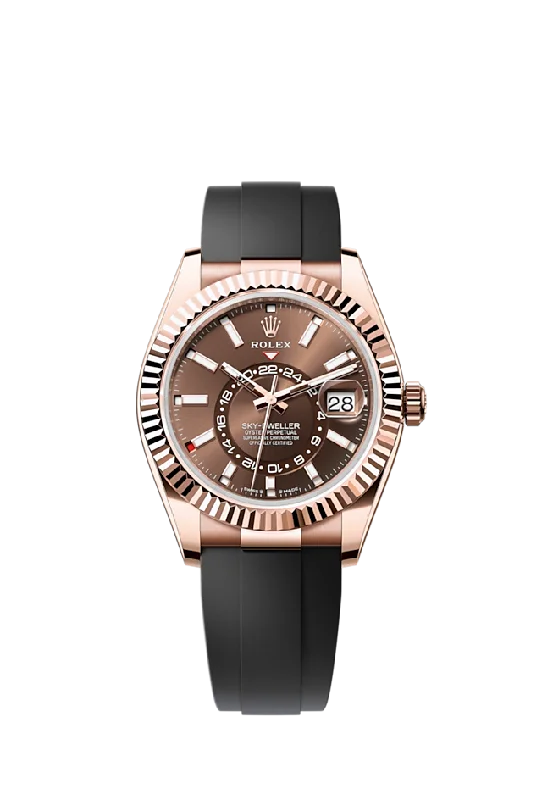 Rolex Sky-Dweller. 42mm. 18k Everose Gold. Ref# 336235-0002