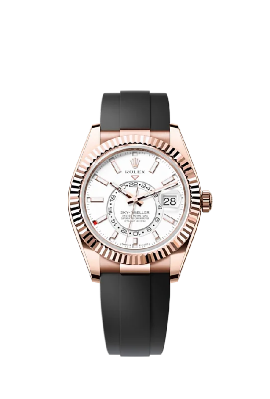 Rolex Sky-Dweller. 42mm. 18k Everose Gold. Ref# 336235-0003