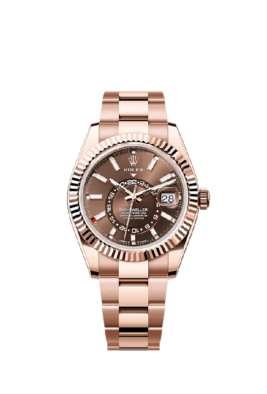 Rolex Sky-Dweller. 42mm. 18k Everose Gold. Ref# 336935-0002