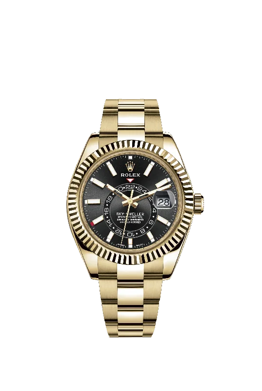 Rolex Sky-Dweller 42mm. 18k Yellow Gold. Ref# 326938-0004