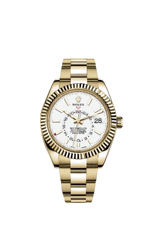 Rolex Sky-Dweller 42mm. 18k Yellow Gold. Ref# 326938-0005