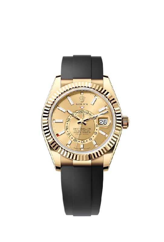 Rolex Sky-Dweller. 42mm. 18k Yellow Gold. Ref# 336238-0001