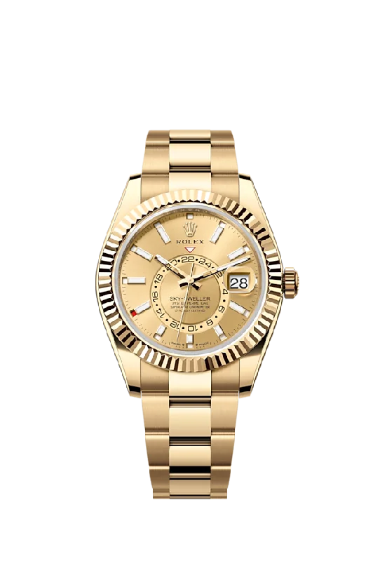 Rolex Sky-Dweller. 42mm. 18k Yellow Gold. Ref# 336938-0001