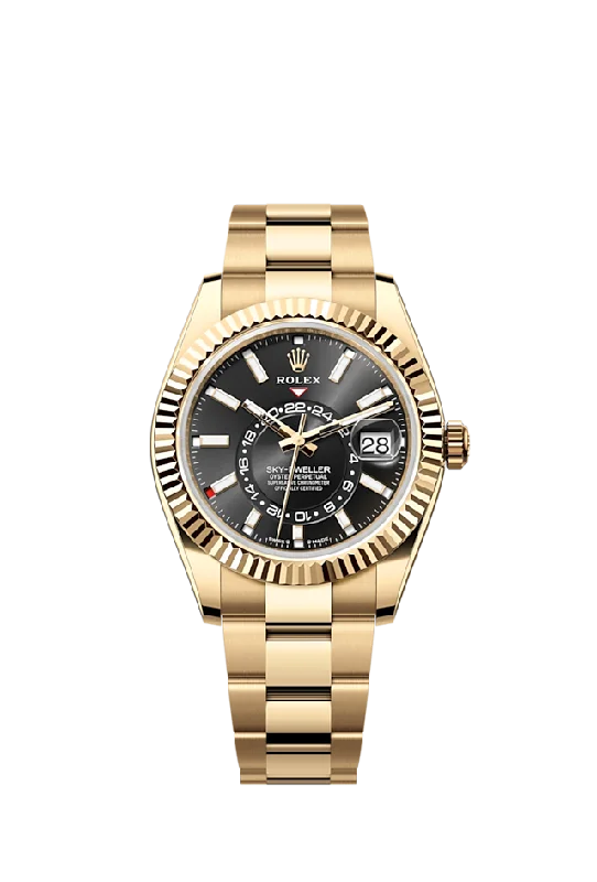 Rolex Sky-Dweller. 42mm. 18k Yellow Gold. Ref# 336938-0002