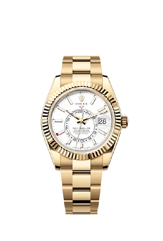 Rolex Sky-Dweller. 42mm. 18k Yellow Gold. Ref# 336938-0003