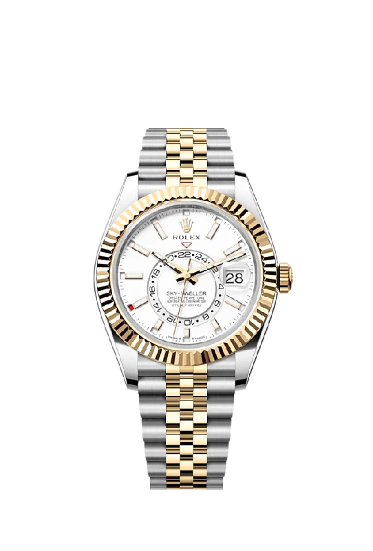 Rolex Sky-Dweller. 42mm. Oystersteel and 18k Yellow Gold. Ref# 336933-0006