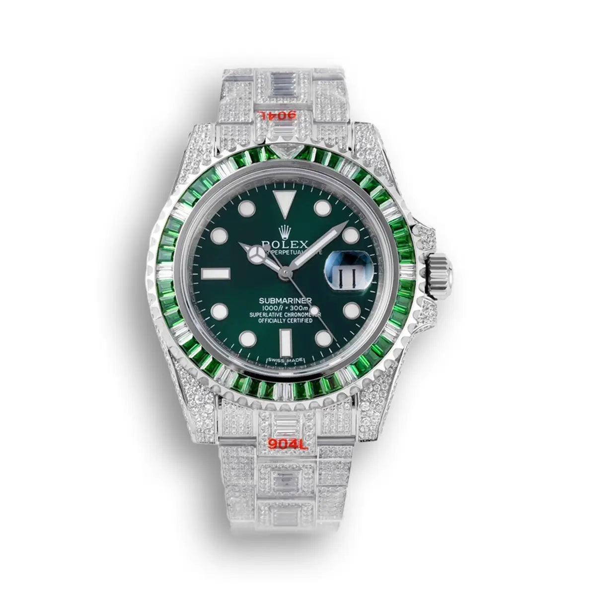 Rolex Submariner Iced Out Ref.116610LV Water Ghost SE