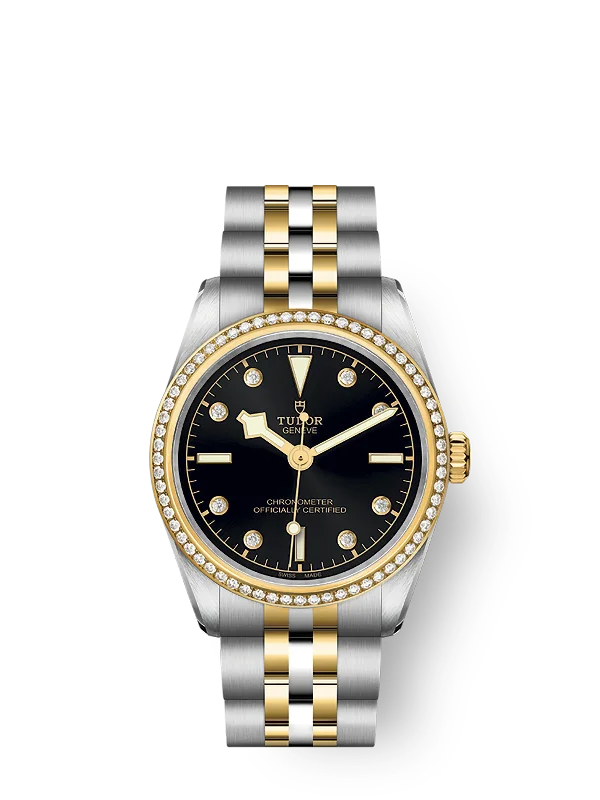 Tudor Black Bay 31 S&G. 316L Stainless Steel. 18k Yellow Gold and Diamonds. Ref# M79613-0005