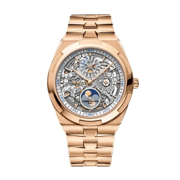 Vacheron Constantin Overseas Watch Perpetual Calendar Ultra-Thin Skeleton Ref. # 4300V/120R-B547