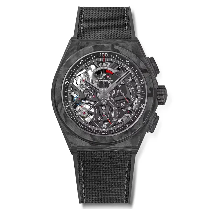 Zenith Defy 21 on Grey Strap - 10.9000.9004/96.R921